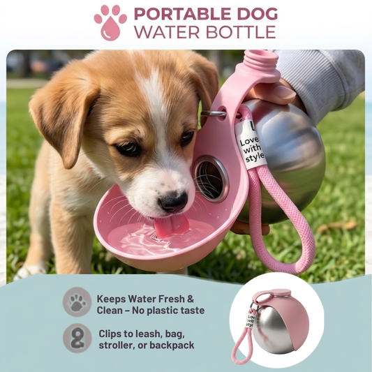 HappyPawsGo™ - Portable Bottle